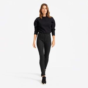 Everlane Black High Rise Skinny Jeans